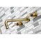 Kingston Brass KS6023DL Wall Mount Tub Faucet, Antique Brass KS6023DL - alternate 3